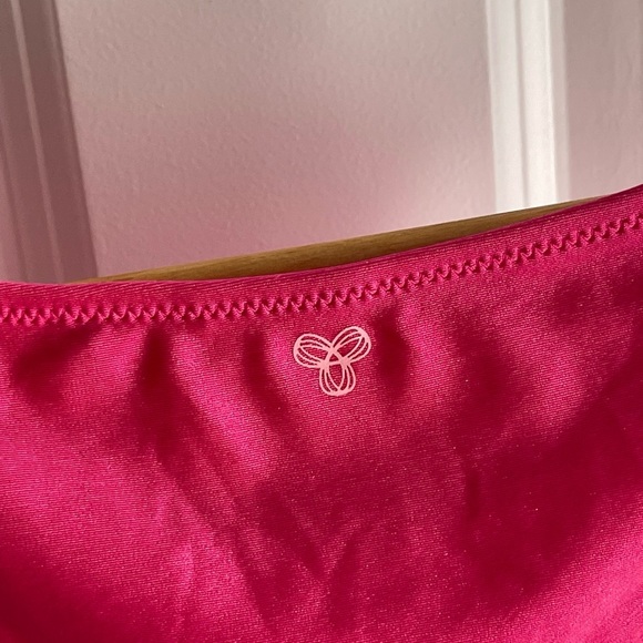 TNA String High-leg Low-rise TOPANGA BRIGHT ROSE VIF Pink Bikini Bottom ONLY Med - Picture 8 of 10